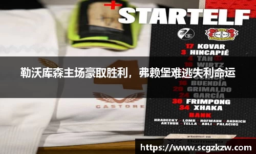 勒沃库森主场豪取胜利，弗赖堡难逃失利命运